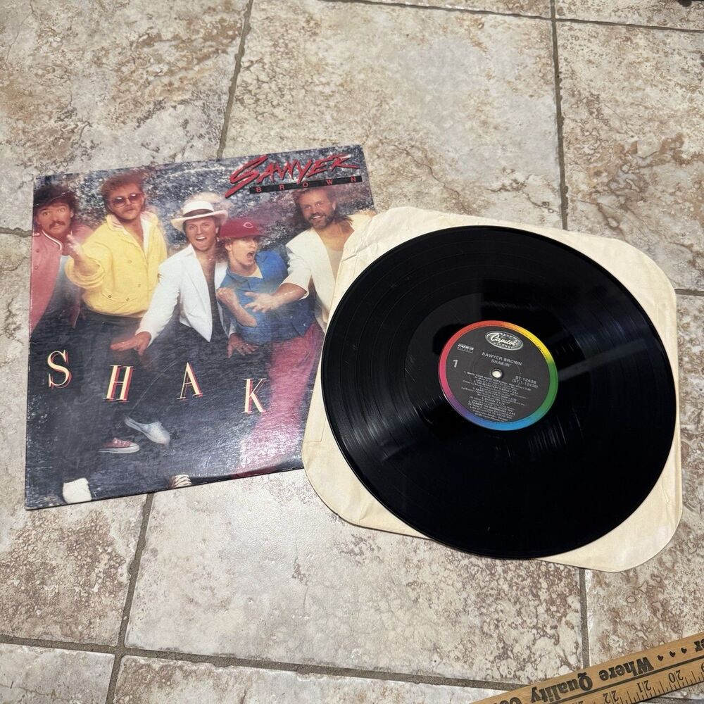 Sawyer Brown: Shaking’ Vinyl LP Capitol 1985